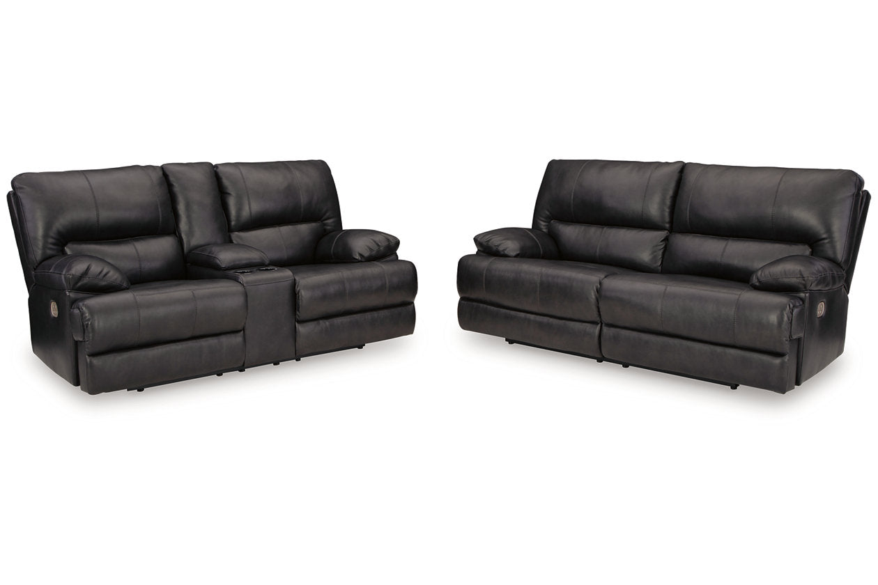 Mountainous  Power Reclining Sofa, Loveseat and Recliner -  Ashley - Luna Furniture