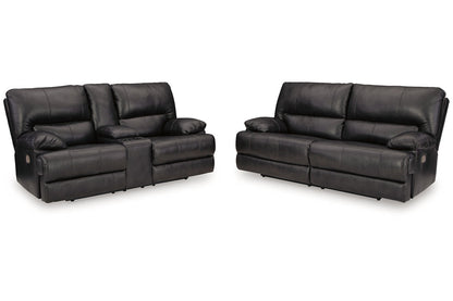 Mountainous  Power Reclining Sofa, Loveseat and Recliner -  Ashley - Luna Furniture
