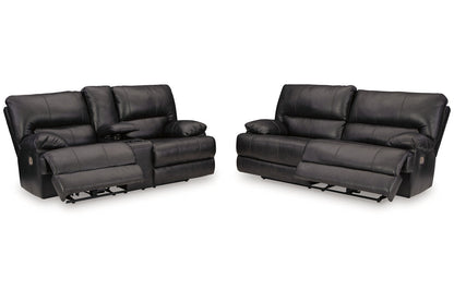 Mountainous  Power Reclining Sofa, Loveseat and Recliner -  Ashley - Luna Furniture