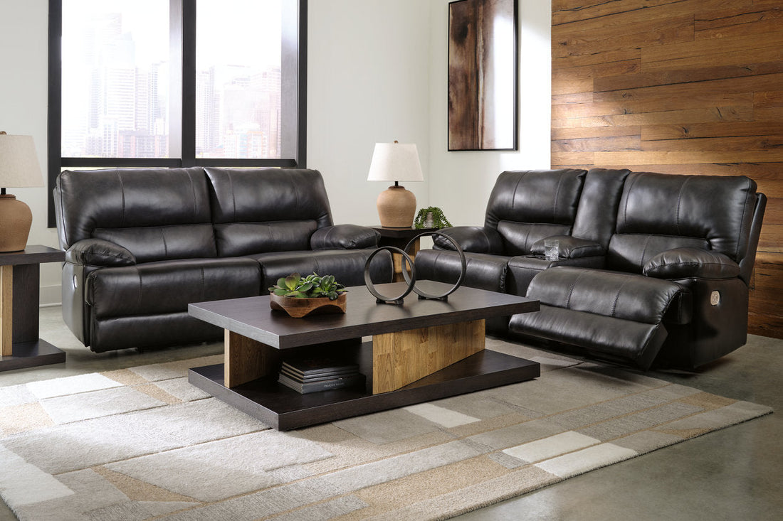 Mountainous Eclipse Power Reclining Living Room Set -  Ashley - Luna Furniture