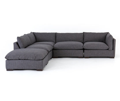 Westwood 4-Piece Sectional in Bennett Charcoal