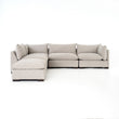 Westwood 4-Piece Sectional in Bennett Moon