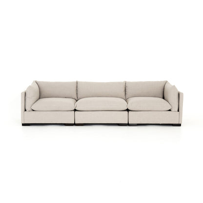 Westwood 3-Piece Sectional in Bennett Moon