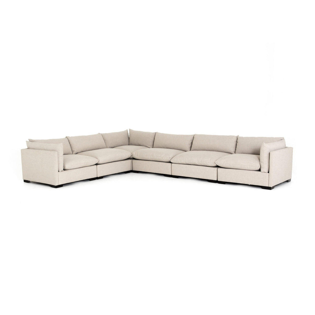 Westwood 6-Piece Sectional in Bennett Moon