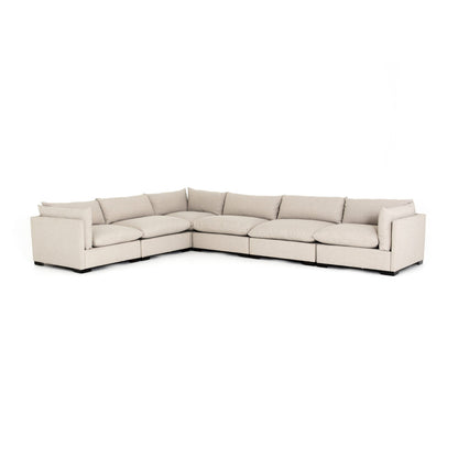 Westwood 6-Piece Sectional in Bennett Moon