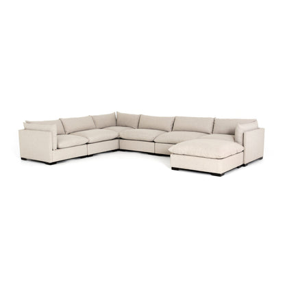 Westwood 6-Piece Sectional in Bennett Moon