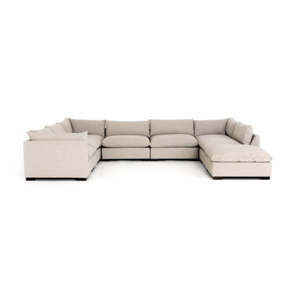 Westwood 7-Piece Sectional W/ Ottoman in Bennett Moon