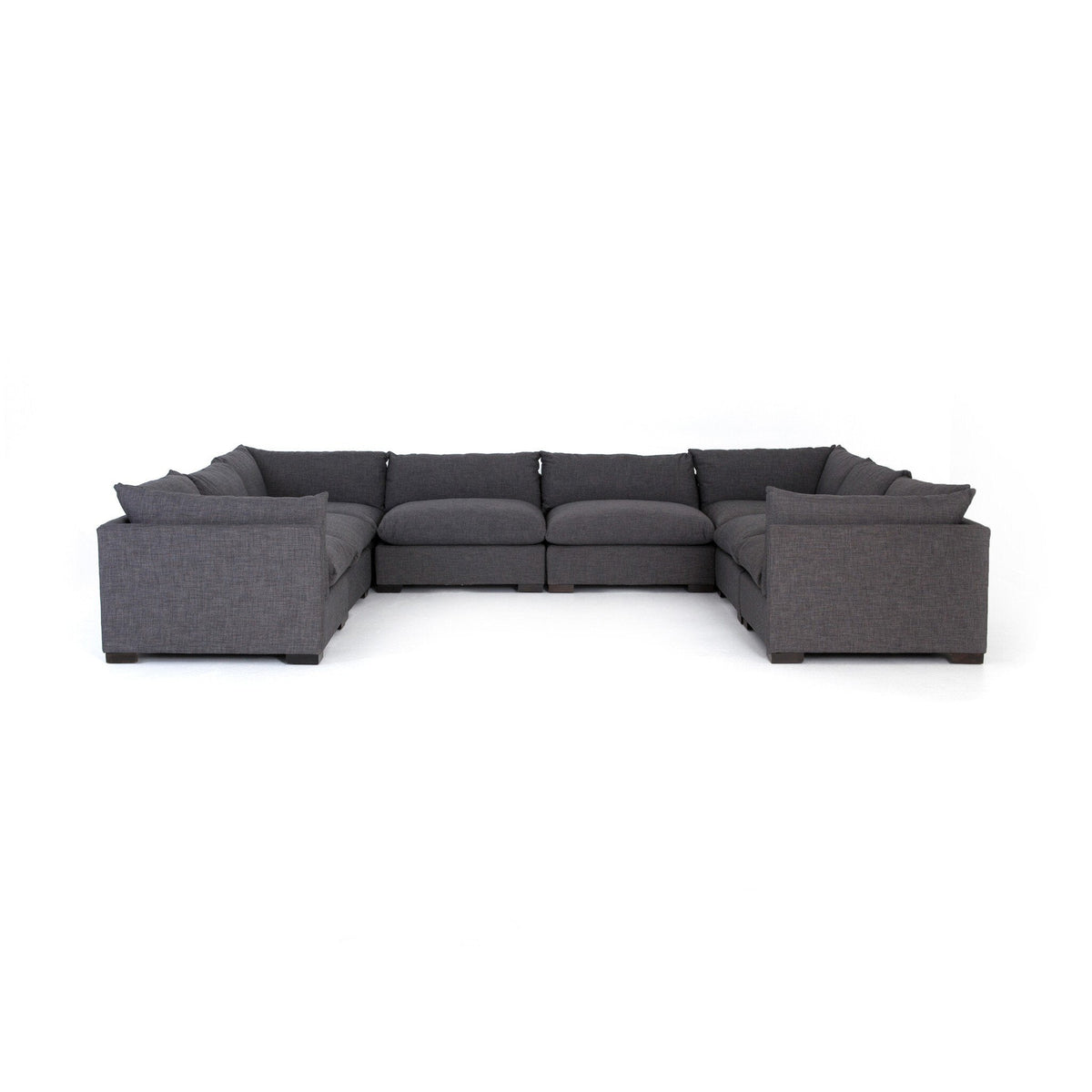 Westwood 8-Piece Sectional in Bennett Charcoal