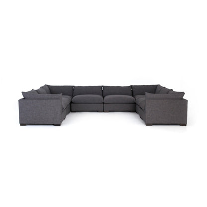 Westwood 8-Piece Sectional in Bennett Charcoal