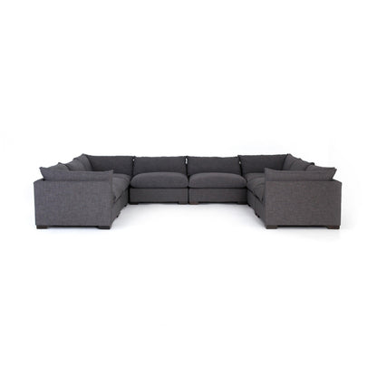 Westwood 8-Piece Sectional in Bennett Charcoal