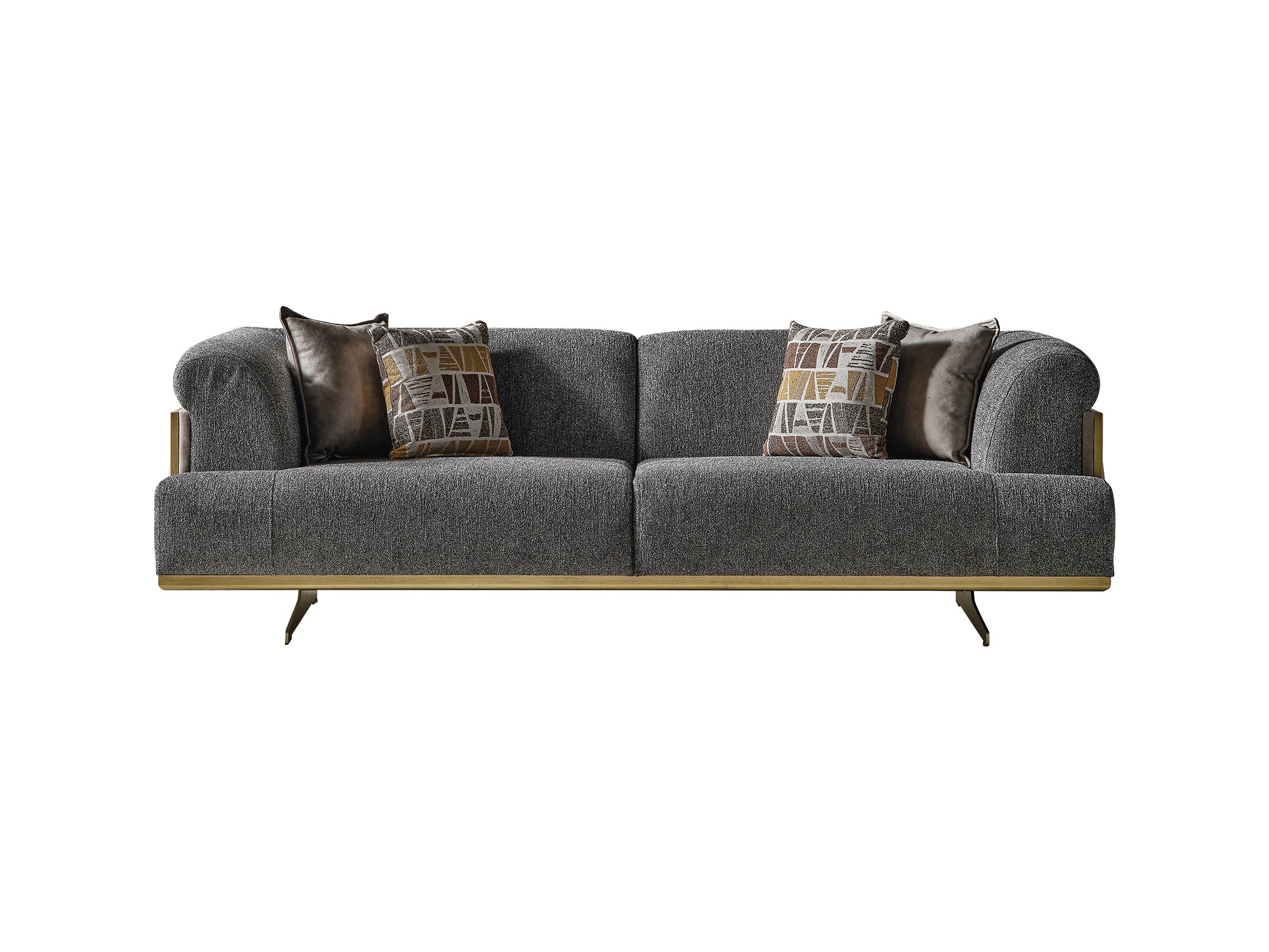 Urla Stationary Sofa in Grey