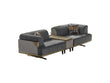 Urla Stationary Module Sofa in Grey