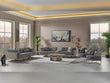 Urla 4-pieces (Sofa & Module Sofa & 2 Chair) Livingroom Set in Grey