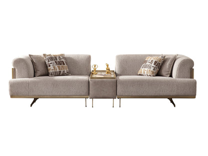 Urla Stationary Module Sofa in Cream