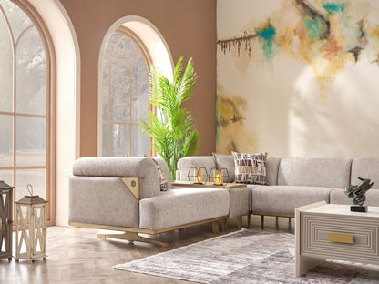 Urla Cream Modular Sectional