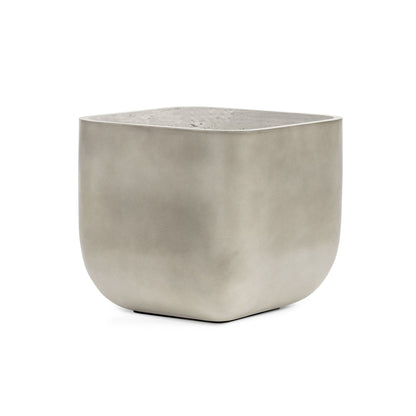 Ivan Square Planter in Grey Concrete