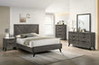 Vagan Gray Contemporary Bedroom Set