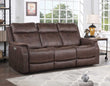 Valencia Walnut Dual-Power Reclining Sofa