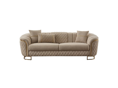 Victoria Stationary Sofa in Cream