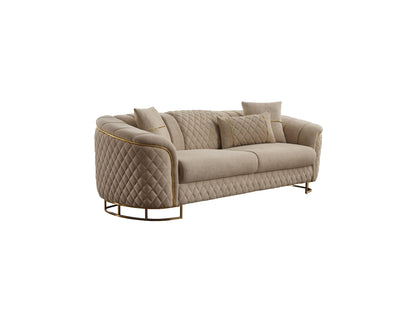 Victoria Stationary Sofa in Cream