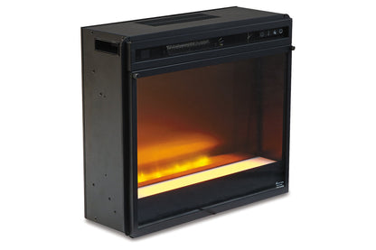 Wynnlow Gray 63" TV Stand with Electric Fireplace from Ashley - Luna Furniture