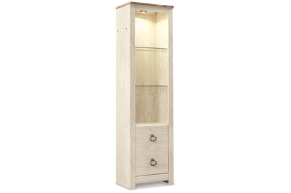 Willowton Whitewash 3-Piece Entertainment Center -  Ashley - Luna Furniture