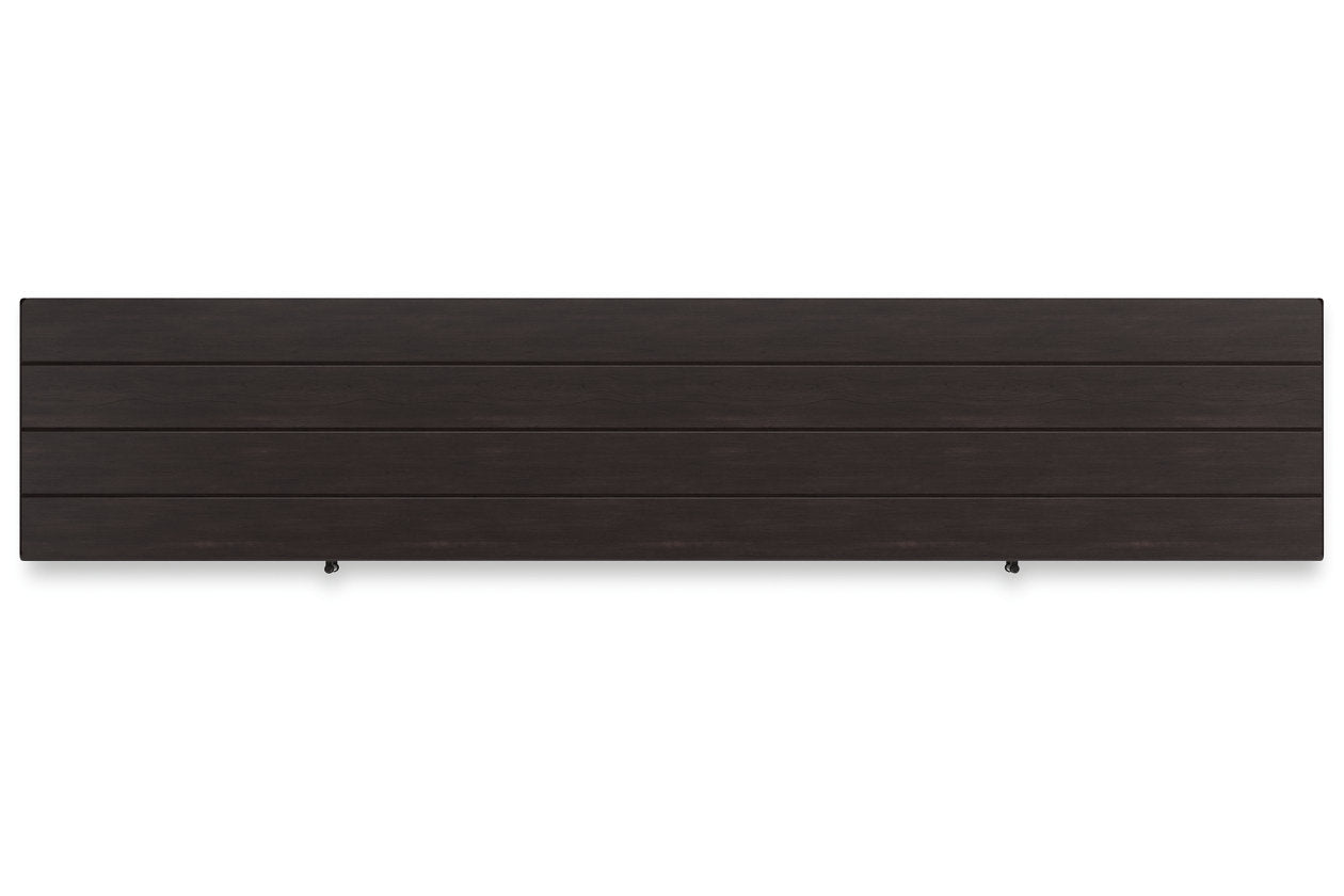 Darborn Gray/Brown 88" TV Stand with Electric Fireplace -  Ashley - Luna Furniture