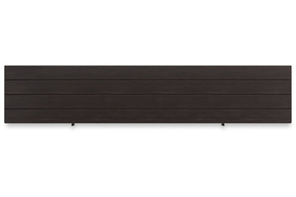 Darborn Gray/Brown 88" TV Stand with Electric Fireplace -  Ashley - Luna Furniture