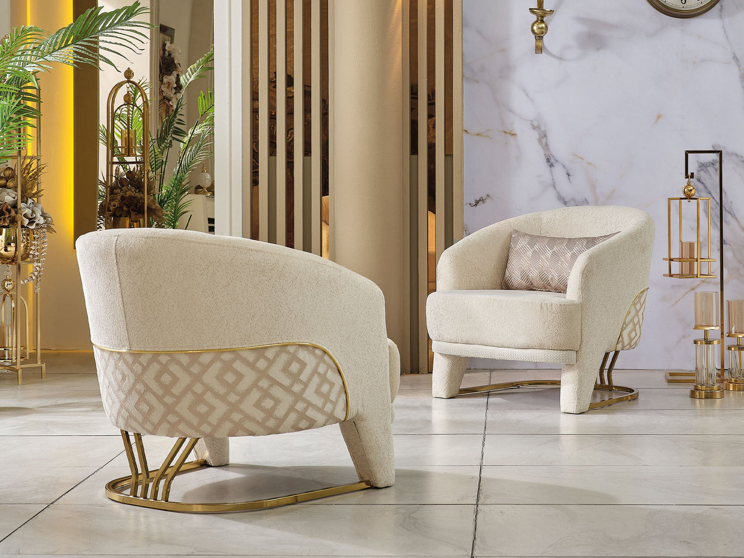 Zen Chair in Cream