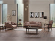 Zumrut 3-pieces (Sofa & Loveseat & Chair) Livingroom Set in Light Brown