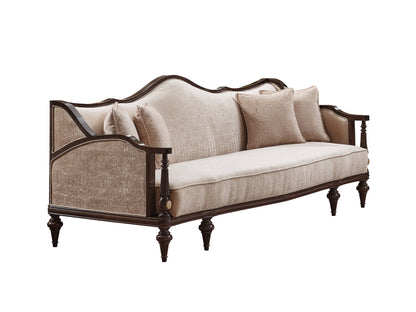Zumrut Lux Stationary Sofa in Beige