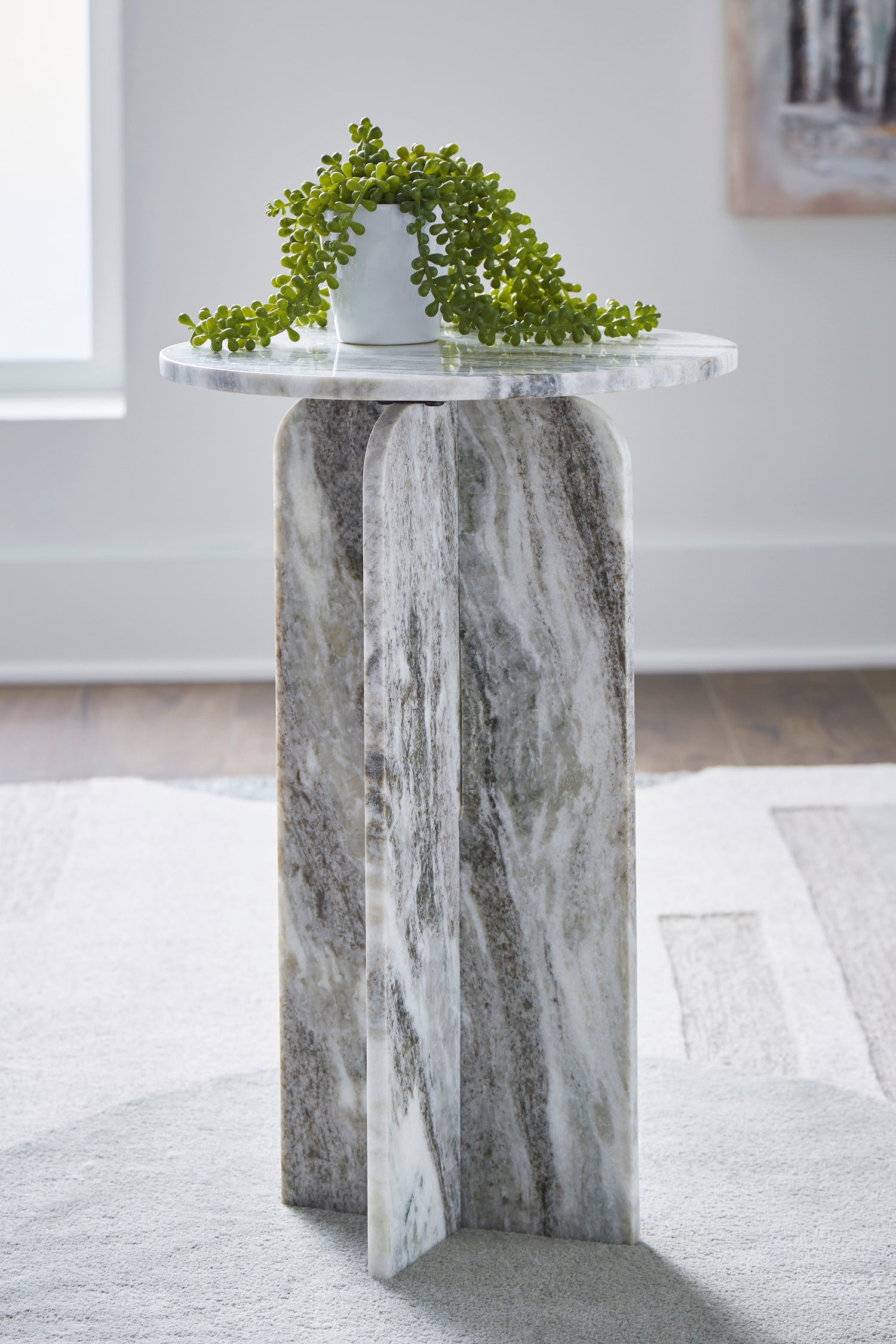 A4000610 Accent Table (Marble) - A4000610 Accent Table (Marble)