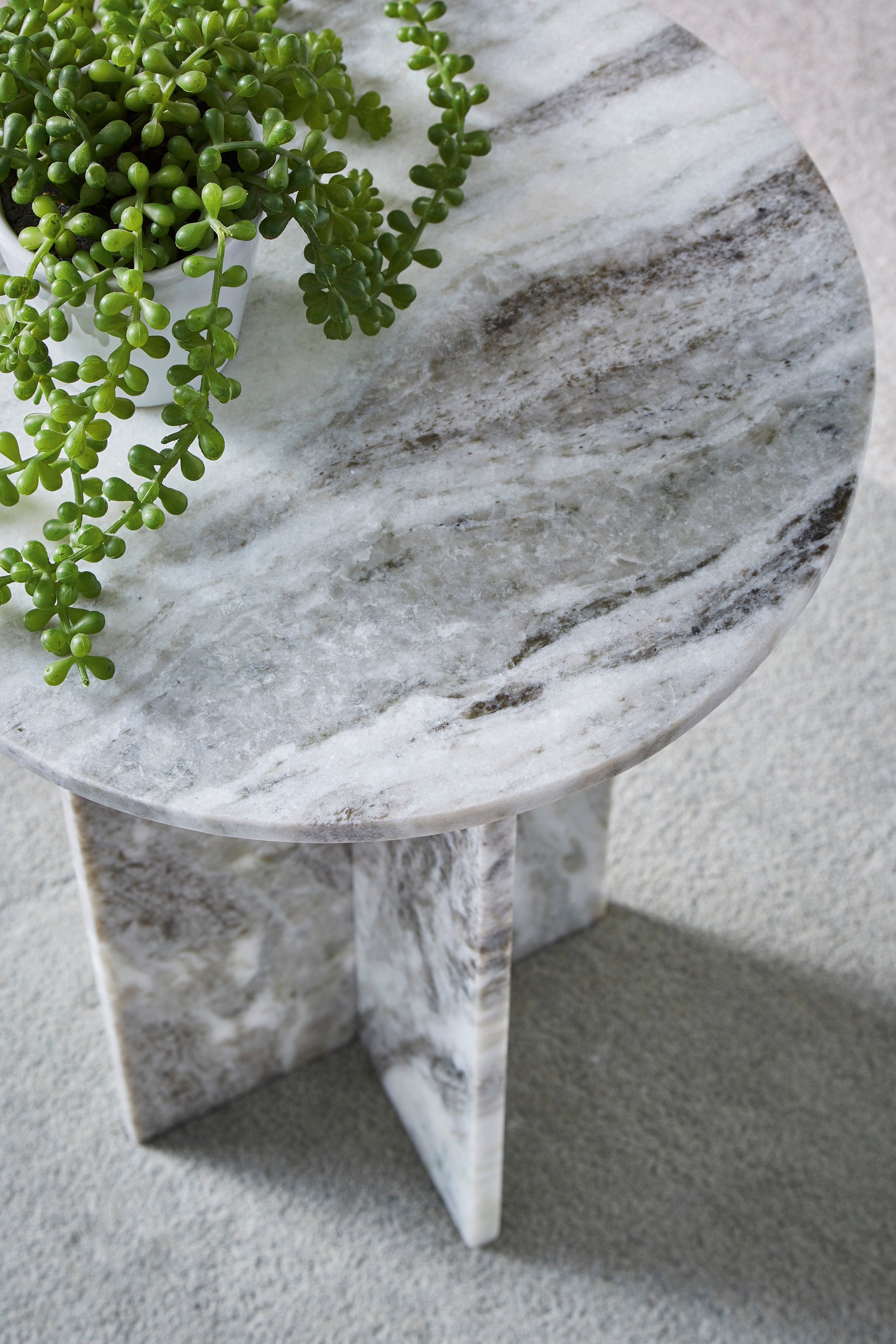 A4000610 Accent Table (Marble) - A4000610 Accent Table (Marble)
