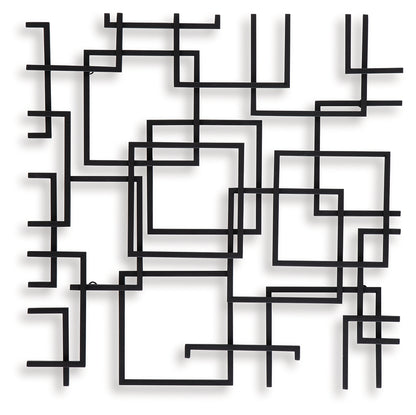 Aadanton Black Wall Decor - A8010400