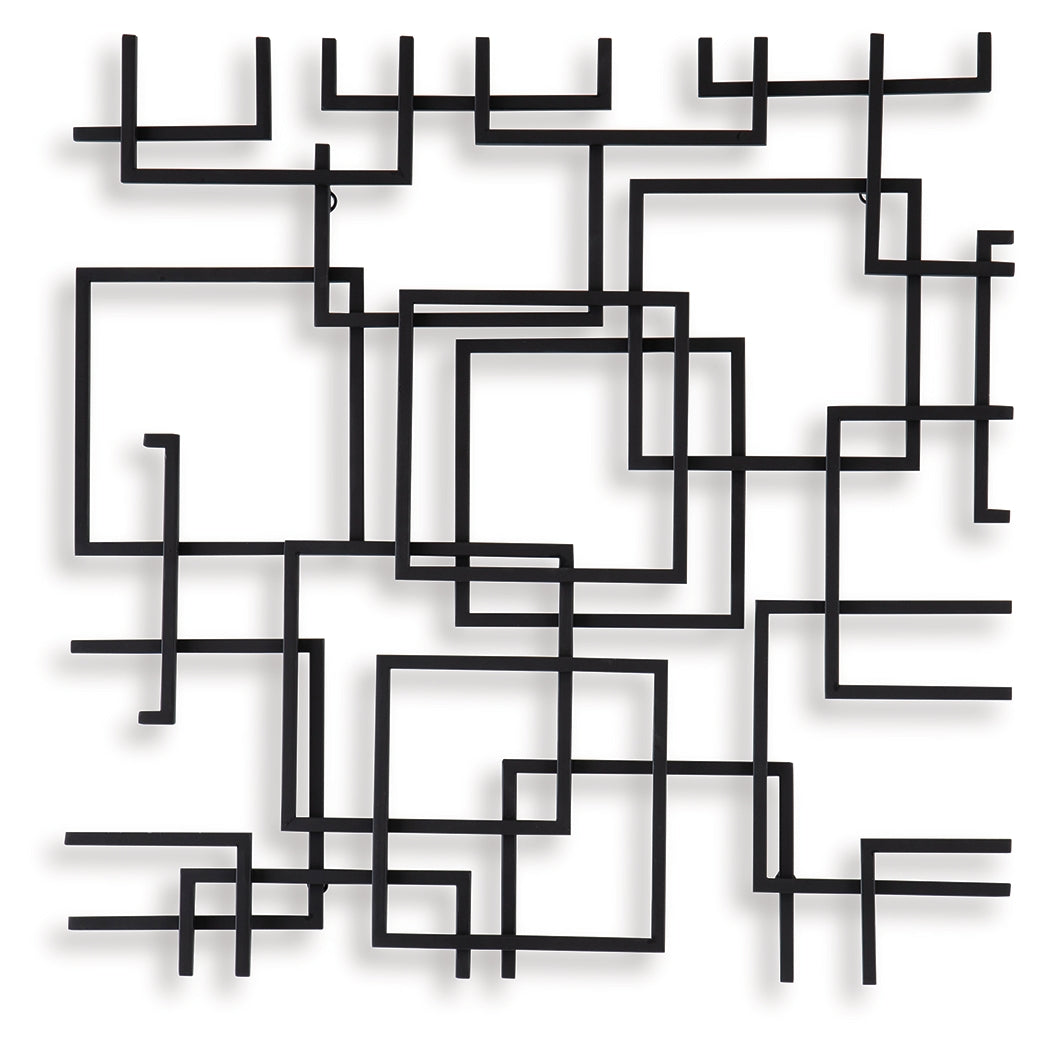Aadanton Black Wall Decor - A8010400
