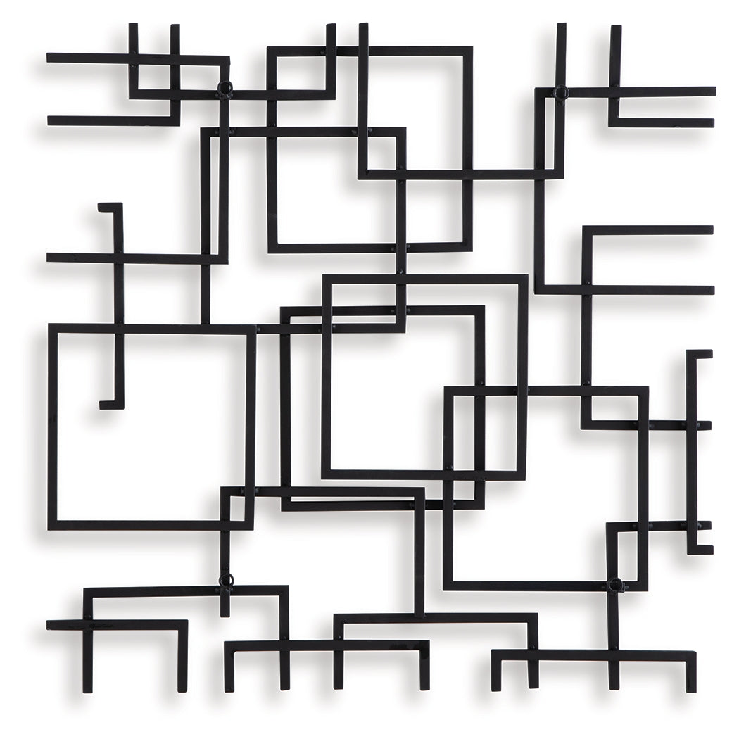 Aadanton Black Wall Decor - A8010400