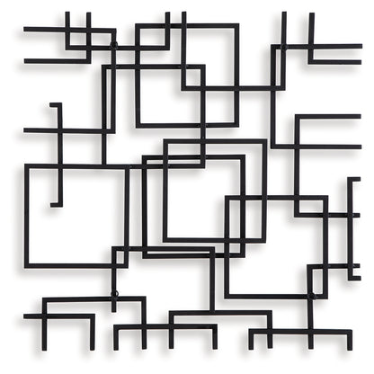 Aadanton Black Wall Decor - A8010400