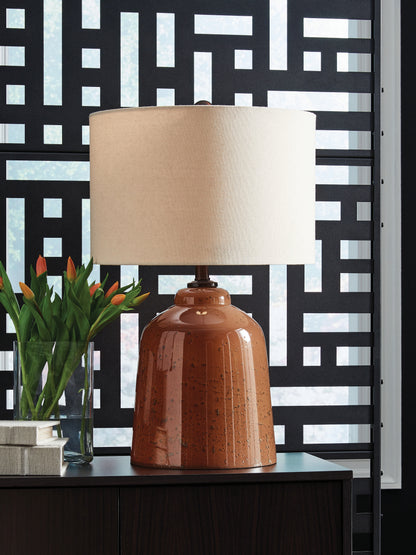 Aaleahya Rust Table Lamp - L430904