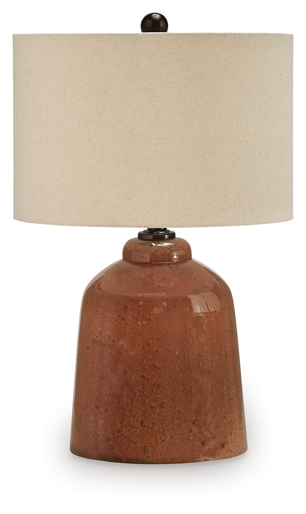 Aaleahya Rust Table Lamp - L430904