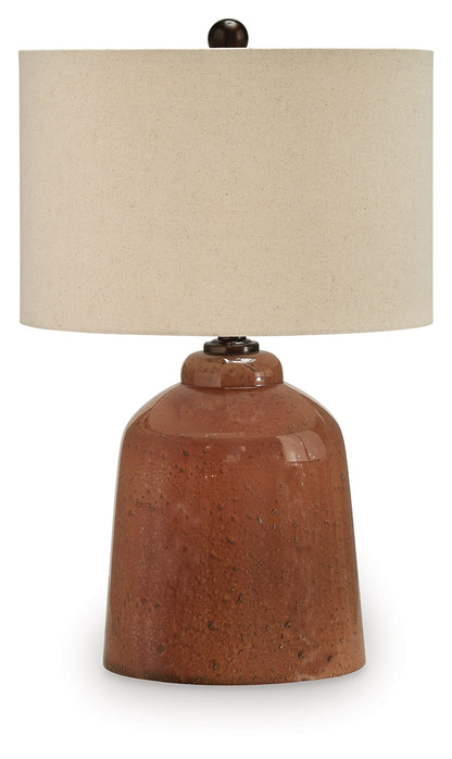 Aaleahya Rust Table Lamp - L430904