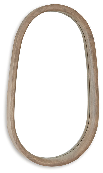 Aarilynn Antique Brown Accent Mirror - A8010329