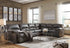 Aberton Gray LAF Sectional - SET | 2560116 | 2560134 | 2560149 - Bien Home Furniture & Electronics