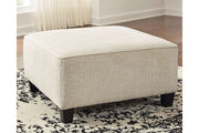 Abinger Natural Oversized Accent Ottoman - 8390408 - Bien Home Furniture & Electronics