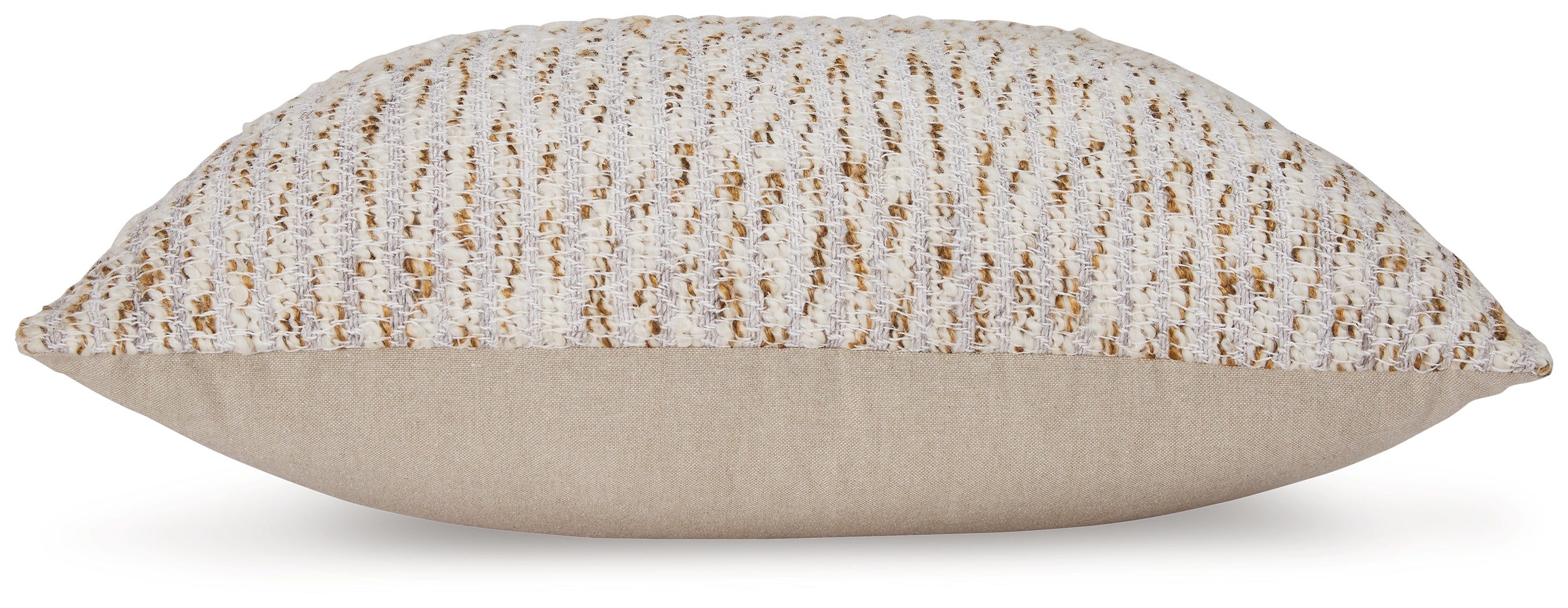 Abler Ivory/Gray/Gold Pillow - A1001068P