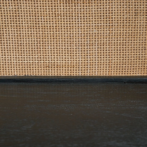 Abyard Black/Natural Bookcase - A4000574