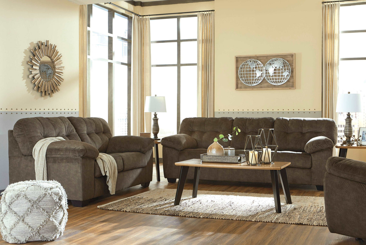 Accrington Earth Living Room Set - SET | 7050838 | 7050835 | 7050825 - Bien Home Furniture &amp; Electronics