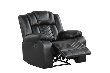 Ace Black - 3PC Reclining Set - Ace Black