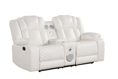 Ace White - 3PC Reclining Set - Ace White