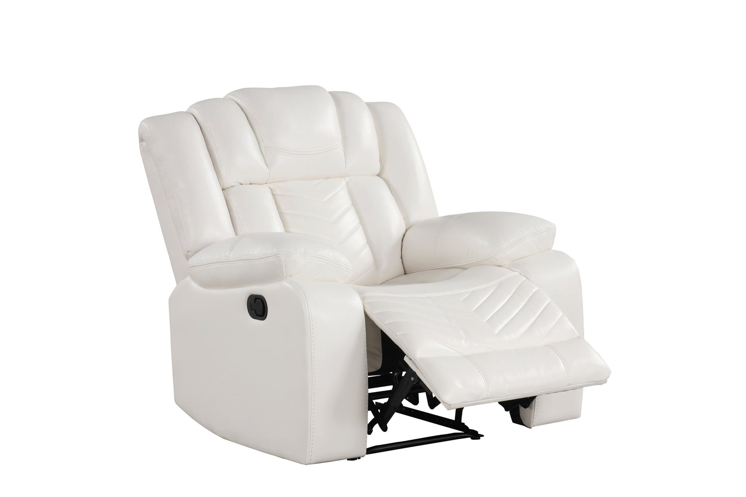 Ace White - 3PC Reclining Set - Ace White