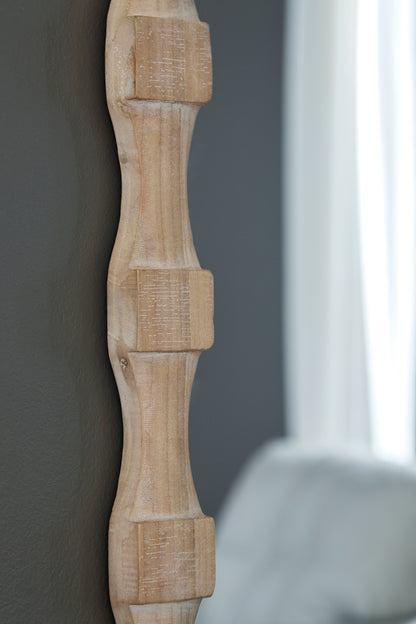 Acelmore Light Brown Accent Mirror - A8010420